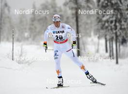 24.11.2012, Gaellivare, Sweden (SWE): Calle Halfvarsson (SWE) - FIS world cup cross-country, 15km men, Gaellivare (SWE). www.nordicfocus.com. © Felgenhauer/NordicFocus. Every downloaded picture is fee-liable.
