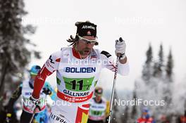 25.11.2012, Gaellivare, Sweden (SWE): Devon Kershaw (CAN) - FIS world cup cross-country, 4x7,5km men, Gaellivare (SWE). www.nordicfocus.com. © Felgenhauer/NordicFocus. Every downloaded picture is fee-liable.