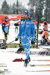 23.11.2012, Gaellivare, Sweden (SWE): Martin Fourcade (FRA) at the ski test track - FIS world cup cross-country, training, Gaellivare (SWE). www.nordicfocus.com. © Felgenhauer/NordicFocus. Every downloaded picture is fee-liable.