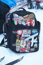 23.11.2012, Gaellivare, Sweden (SWE): What a nice backpack of Ilya Chernousov (RUS) - FIS world cup cross-country, training, Gaellivare (SWE). www.nordicfocus.com. © Felgenhauer/NordicFocus. Every downloaded picture is fee-liable.