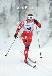 30.11.2012, Kuusamo, Finland (FIN): Ingvild Flugstad Oestberg (NOR) - FIS world cup cross-country, individual sprint, Kuusamo (FIN). www.nordicfocus.com. © Felgenhauer/NordicFocus. Every downloaded picture is fee-liable.