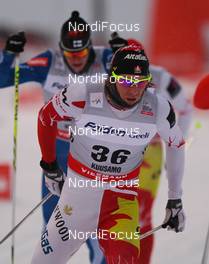 02.12.2012, Kuusamo, Finland (FIN): Devon Kershaw (CAN), Fischer, Swix, Salomon, One Way  - FIS world cup cross-country, pursuit men, Kuusamo (FIN). www.nordicfocus.com. © Laiho/NordicFocus. Every downloaded picture is fee-liable.