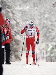 02.12.2012, Kuusamo, Finland (FIN): Petter Northug (NOR) - FIS world cup cross-country, pursuit men, Kuusamo (FIN). www.nordicfocus.com. © Felgenhauer/NordicFocus. Every downloaded picture is fee-liable.