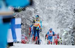 02.12.2012, Kuusamo, Finland (FIN): Alexey Poltoranin (KAZ) - FIS world cup cross-country, pursuit men, Kuusamo (FIN). www.nordicfocus.com. © Felgenhauer/NordicFocus. Every downloaded picture is fee-liable.