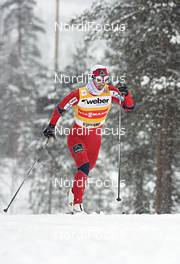 02.12.2012, Kuusamo, Finland (FIN): Marit Bjoergen (NOR) - FIS world cup cross-country, pursuit women, Kuusamo (FIN). www.nordicfocus.com. © Felgenhauer/NordicFocus. Every downloaded picture is fee-liable.