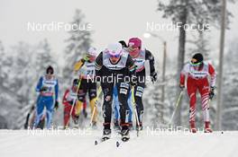 02.12.2012, Kuusamo, Finland (FIN): Jessica Diggins (USA) - FIS world cup cross-country, pursuit women, Kuusamo (FIN). www.nordicfocus.com. © Felgenhauer/NordicFocus. Every downloaded picture is fee-liable.