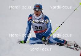 02.12.2012, Kuusamo, Finland (FIN):  Laura Ahervo (FIN), Rossignol, One Way, Rottefella, Craft  - FIS world cup cross-country, pursuit women, Kuusamo (FIN). www.nordicfocus.com. © Laiho/NordicFocus. Every downloaded picture is fee-liable.