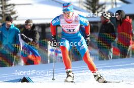 15.12.2012, Canmore, Canada (CAN):  Daria Godovanichenko (RUS), Fischer, Swix, Rottefella, Adidas - FIS world cup cross-country, individual sprint, Canmore (CAN). www.nordicfocus.com. © Roycroft/NordicFocus. Every downloaded picture is fee-liable.