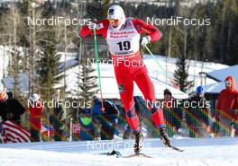 15.12.2012, Canmore, Canada (CAN): Oeystein Pettersen (NOR), Rossignol, KV+, Rottefella, Swix  - FIS world cup cross-country, individual sprint, Canmore (CAN). www.nordicfocus.com. © Roycroft/NordicFocus. Every downloaded picture is fee-liable.