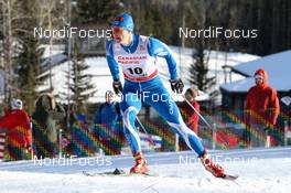 15.12.2012, Canmore, Canada (CAN):  Anssi Pentsinen (FIN), Fischer, Swix, Alpinen, Rottefella, Craft - FIS world cup cross-country, individual sprint, Canmore (CAN). www.nordicfocus.com. © Roycroft/NordicFocus. Every downloaded picture is fee-liable.