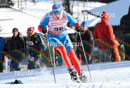 15.12.2012, Canmore, Canada (CAN): Stanislav Bogdanov (RUS), Fischer, Swix, Salomon, Adidas  - FIS world cup cross-country, individual sprint, Canmore (CAN). www.nordicfocus.com. © Roycroft/NordicFocus. Every downloaded picture is fee-liable.