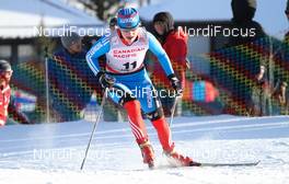 15.12.2012, Canmore, Canada (CAN):  Svetlana Nikolaeva (RUS), Fischer, Swix, Alpina, Rottefella, Adidas - FIS world cup cross-country, individual sprint, Canmore (CAN). www.nordicfocus.com. © Roycroft/NordicFocus. Every downloaded picture is fee-liable.