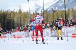 13.12.2012, Canmore, Canada (CAN): Sjur Roethe (NOR) Fischer, Salomon, Swix, Kv+ - FIS world cup cross-country, mass men, Canmore (CAN). www.nordicfocus.com. © Roycroft/NordicFocus. Every downloaded picture is fee-liable.