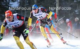 13.12.2012, Canmore, Canada (CAN):  Tim Tscharnke (GER), Fischer, Swix, Alpina, Rottefella, Adidas - FIS world cup cross-country, mass men, Canmore (CAN). www.nordicfocus.com. © Roycroft/NordicFocus. Every downloaded picture is fee-liable.
