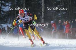 13.12.2012, Canmore, Canada (CAN): Hannes Dotzler (GER) Fischer, Alpina, Rottefella, Swix, adidas - FIS world cup cross-country, mass men, Canmore (CAN). www.nordicfocus.com. © Roycroft/NordicFocus. Every downloaded picture is fee-liable.