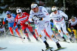 13.12.2012, Canmore, Canada (CAN):  Emil Joensson (SWE), Fischer, Swix, Salomon, Craft - FIS world cup cross-country, mass men, Canmore (CAN). www.nordicfocus.com. © Roycroft/NordicFocus. Every downloaded picture is fee-liable.