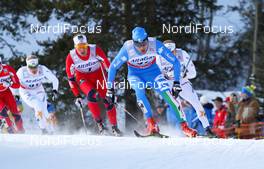 13.12.2012, Canmore, Canada (CAN): Mattia Pellegrin (ITA), Fischer, Swix, Alpina, Rottefella  - FIS world cup cross-country, mass men, Canmore (CAN). www.nordicfocus.com. © Roycroft/NordicFocus. Every downloaded picture is fee-liable.