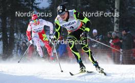 13.12.2012, Canmore, Canada (CAN):  Maurice Manificat (FRA), Fischer, Swix, Rottefella, One Way - FIS world cup cross-country, mass men, Canmore (CAN). www.nordicfocus.com. © Roycroft/NordicFocus. Every downloaded picture is fee-liable.