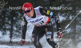 13.12.2012, Canmore, Canada (CAN):  Noah Hoffman (USA), Madshus, Rottefella - FIS world cup cross-country, mass men, Canmore (CAN). www.nordicfocus.com. © Roycroft/NordicFocus. Every downloaded picture is fee-liable.