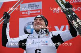 16.12.2012, Canmore, Canada (CAN): Maurice Manificat (FRA), Fischer, Swix, Rottefella, One Way  - FIS world cup cross-country, skiathlon men, Canmore (CAN). www.nordicfocus.com. © Roycroft/NordicFocus. Every downloaded picture is fee-liable.