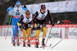 30.12.2012, Oberhof, Germany (GER): Andy Kuehne (GER) ahead of Jens Filbrich (GER) - FIS world cup cross-country, tour de ski, pursuit men, Oberhof (GER). www.nordicfocus.com. © Felgenhauer/NordicFocus. Every downloaded picture is fee-liable.