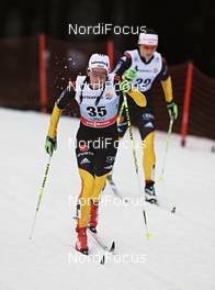 30.12.2012, Oberhof, Germany (GER): Nicole Fessel (GER) ahead of Katrin Zeller (GER) - FIS world cup cross-country, tour de ski, pursuit women, Oberhof (GER). www.nordicfocus.com. © Felgenhauer/NordicFocus. Every downloaded picture is fee-liable.