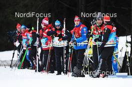 30.12.2012, Oberhof, Germany (GER): coaches at the Birxstieg - FIS world cup cross-country, tour de ski, pursuit women, Oberhof (GER). www.nordicfocus.com. © Felgenhauer/NordicFocus. Every downloaded picture is fee-liable.