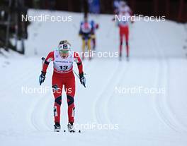 30.12.2012, Oberhof, Germany (GER): Therese Johaug (NOR) - FIS world cup cross-country, tour de ski, pursuit women, Oberhof (GER). www.nordicfocus.com. © Felgenhauer/NordicFocus. Every downloaded picture is fee-liable.