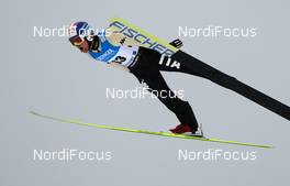 06.01.2012, Oberstdorf, Germany (GER):  Alessandro Pittin (ITA), Fischer, One Way, Rottefella - FIS world cup nordic combined, training, Oberstdorf (GER). www.nordicfocus.com. Â© Laiho/NordicFocus. Every downloaded picture is fee-liable.