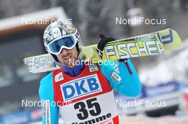 05.02.2012, Val di Fiemme, Italy (ITA): Maxime Laheurte (FRA), Fischer, Rottefella, OneWay - FIS world cup nordic combined, individual gundersen HS134/10km, Val di Fiemme (ITA). www.nordicfocus.com. © Manzoni/NordicFocus. Every downloaded picture is fee-liable.