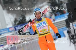 05.02.2012, Val di Fiemme, Italy (ITA): Jason Lamy-Chappuis (FRA), Salomon, Swix, OneWay  - FIS world cup nordic combined, individual gundersen HS134/10km, Val di Fiemme (ITA). www.nordicfocus.com. © Manzoni/NordicFocus. Every downloaded picture is fee-liable.