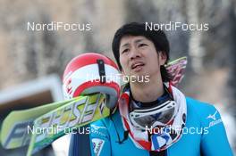 05.02.2012, Val di Fiemme, Italy (ITA): Shun Yamamoto (JPN) - FIS world cup nordic combined, individual gundersen HS134/10km, Val di Fiemme (ITA). www.nordicfocus.com. © Manzoni/NordicFocus. Every downloaded picture is fee-liable.