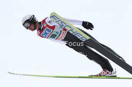 04.02.2012, Val di Fiemme, Italy (ITA): Seppi Hurschler (SUI), Fischer, Rottefella, Swix, ODLO - FIS world cup nordic combined, team HS134/2x7.5km, Val di Fiemme (ITA). www.nordicfocus.com. © Manzoni/NordicFocus. Every downloaded picture is fee-liable.