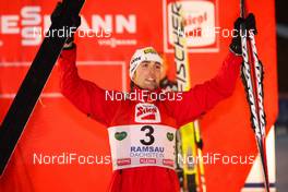 15.12.2012, Ramsau, Austria (AUT): Magnus Moan (NOR), Madshus, Rottefella, Swix  - FIS world cup nordic combined, individual gundersen HS98/10km, Ramsau (AUT). www.nordicfocus.com. © Laiho/NordicFocus. Every downloaded picture is fee-liable.