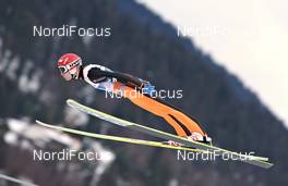 01.01.2012, Garmisch, Germany (GER): Matti Hautamaeki (FIN), Fischer - FIS world cup ski jumping, four hills tournament, individual HS140, Garmisch (GER). www.nordicfocus.com. © Felgenhauer/NordicFocus. Every downloaded picture is fee-liable.