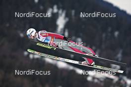 01.01.2012, Garmisch, Germany (GER): Mitja Meznar (SLO), Elan - FIS world cup ski jumping, four hills tournament, individual HS140, Garmisch (GER). www.nordicfocus.com. © Felgenhauer/NordicFocus. Every downloaded picture is fee-liable.