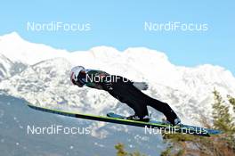 04.01.2012, Innsbruck, Austria (AUT): Taku Takeuchi (JPN), Fischer - FIS world cup ski jumping, four hills tournament, individual HS130, Innsbruck (AUT). www.nordicfocus.com. © Felgenhauer/NordicFocus. Every downloaded picture is fee-liable.