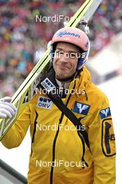 04.01.2012, Innsbruck, Austria (AUT): Andreas Kofler (AUT),  Fischer - FIS world cup ski jumping, four hills tournament, individual HS130, Innsbruck (AUT). www.nordicfocus.com. © Felgenhauer/NordicFocus. Every downloaded picture is fee-liable.