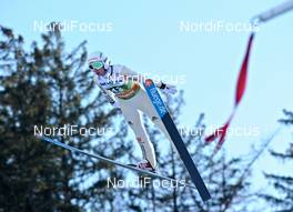 04.01.2012, Innsbruck, Austria (AUT): Maximilian Mechler (GER), fluege.de - FIS world cup ski jumping, four hills tournament, individual HS130, Innsbruck (AUT). www.nordicfocus.com. © Felgenhauer/NordicFocus. Every downloaded picture is fee-liable.