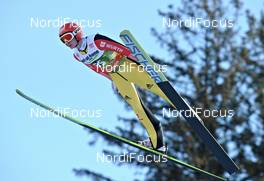 04.01.2012, Innsbruck, Austria (AUT): Richard Freitag (GER), Fischer - FIS world cup ski jumping, four hills tournament, individual HS130, Innsbruck (AUT). www.nordicfocus.com. © Felgenhauer/NordicFocus. Every downloaded picture is fee-liable.
