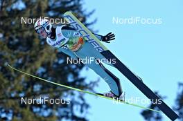 04.01.2012, Innsbruck, Austria (AUT): Junshiro Kobayashi (JPN), Fischer - FIS world cup ski jumping, four hills tournament, individual HS130, Innsbruck (AUT). www.nordicfocus.com. © Felgenhauer/NordicFocus. Every downloaded picture is fee-liable.