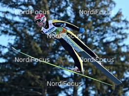 04.01.2012, Innsbruck, Austria (AUT): Matti Hautamaeki (FIN), Fischer - FIS world cup ski jumping, four hills tournament, individual HS130, Innsbruck (AUT). www.nordicfocus.com. © Felgenhauer/NordicFocus. Every downloaded picture is fee-liable.