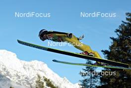 04.01.2012, Innsbruck, Austria (AUT): Rune Velta (NOR), Fischer - FIS world cup ski jumping, four hills tournament, individual HS130, Innsbruck (AUT). www.nordicfocus.com. © Felgenhauer/NordicFocus. Every downloaded picture is fee-liable.