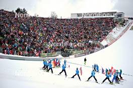 04.01.2012, Innsbruck, Austria (AUT): opening ceremony at Bergisel - FIS world cup ski jumping, four hills tournament, individual HS130, Innsbruck (AUT). www.nordicfocus.com. © Felgenhauer/NordicFocus. Every downloaded picture is fee-liable.