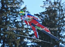04.01.2012, Innsbruck, Austria (AUT): Johan Remen Evensen (NOR), Elan - FIS world cup ski jumping, four hills tournament, individual HS130, Innsbruck (AUT). www.nordicfocus.com. © Felgenhauer/NordicFocus. Every downloaded picture is fee-liable.