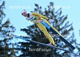 04.01.2012, Innsbruck, Austria (AUT): Stephan Hocke (GER), fluege.de - FIS world cup ski jumping, four hills tournament, individual HS130, Innsbruck (AUT). www.nordicfocus.com. © Felgenhauer/NordicFocus. Every downloaded picture is fee-liable.