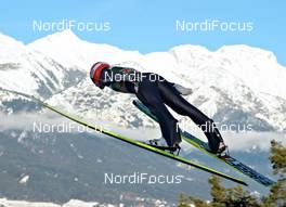 04.01.2012, Innsbruck, Austria (AUT): Andreas Wank (GER), Fischer - FIS world cup ski jumping, four hills tournament, individual HS130, Innsbruck (AUT). www.nordicfocus.com. © Felgenhauer/NordicFocus. Every downloaded picture is fee-liable.