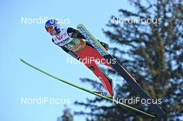 04.01.2012, Innsbruck, Austria (AUT): Denis Kornilov (RUS), Fischer - FIS world cup ski jumping, four hills tournament, individual HS130, Innsbruck (AUT). www.nordicfocus.com. © Felgenhauer/NordicFocus. Every downloaded picture is fee-liable.