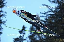 04.01.2012, Innsbruck, Austria (AUT): Jurij Tepes (SLO), Fischer - FIS world cup ski jumping, four hills tournament, individual HS130, Innsbruck (AUT). www.nordicfocus.com. © Felgenhauer/NordicFocus. Every downloaded picture is fee-liable.