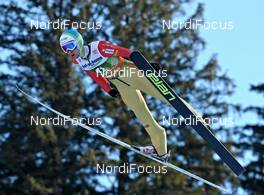 04.01.2012, Innsbruck, Austria (AUT): Jure Sinkovec (SLO), Elan - FIS world cup ski jumping, four hills tournament, individual HS130, Innsbruck (AUT). www.nordicfocus.com. © Felgenhauer/NordicFocus. Every downloaded picture is fee-liable.